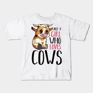 Cow Cattle Kids T-Shirt